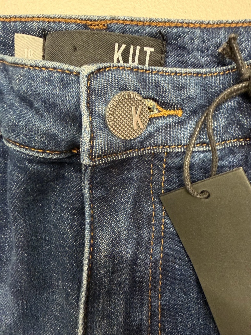 New KUT FROM THE KLOTH  high rise christine straight leg jeans - Picture 6 of 7